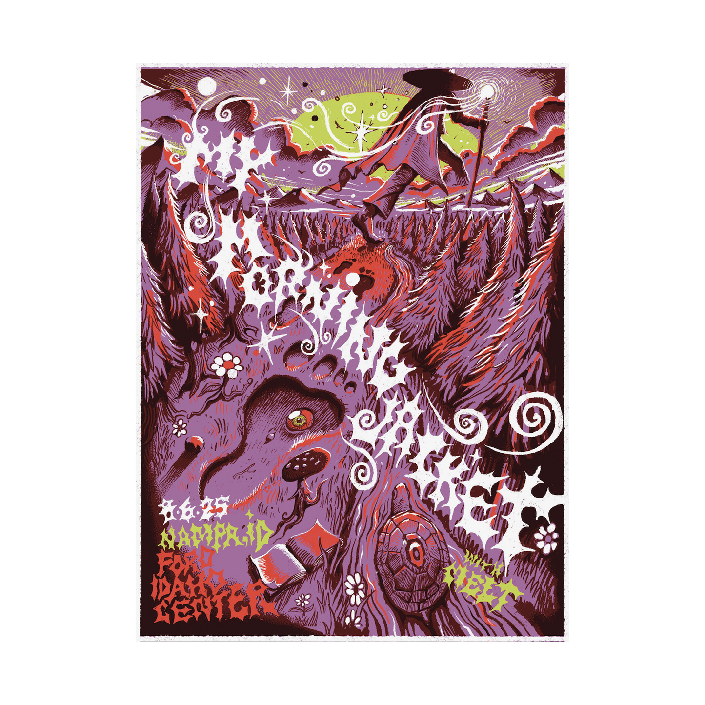 8/6/25 Nampa ID Show Poster by Maarten Donders