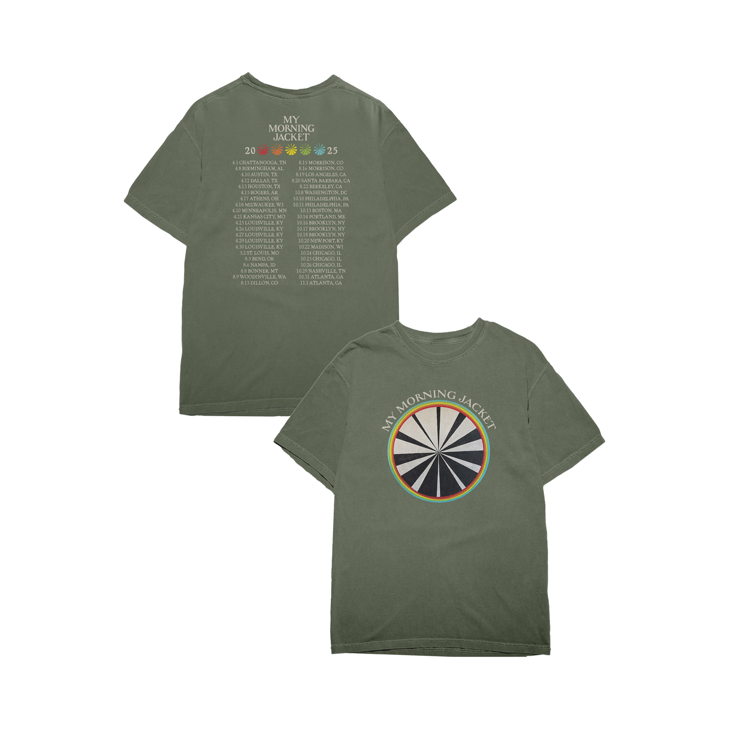 Colorwheel Tour Tee