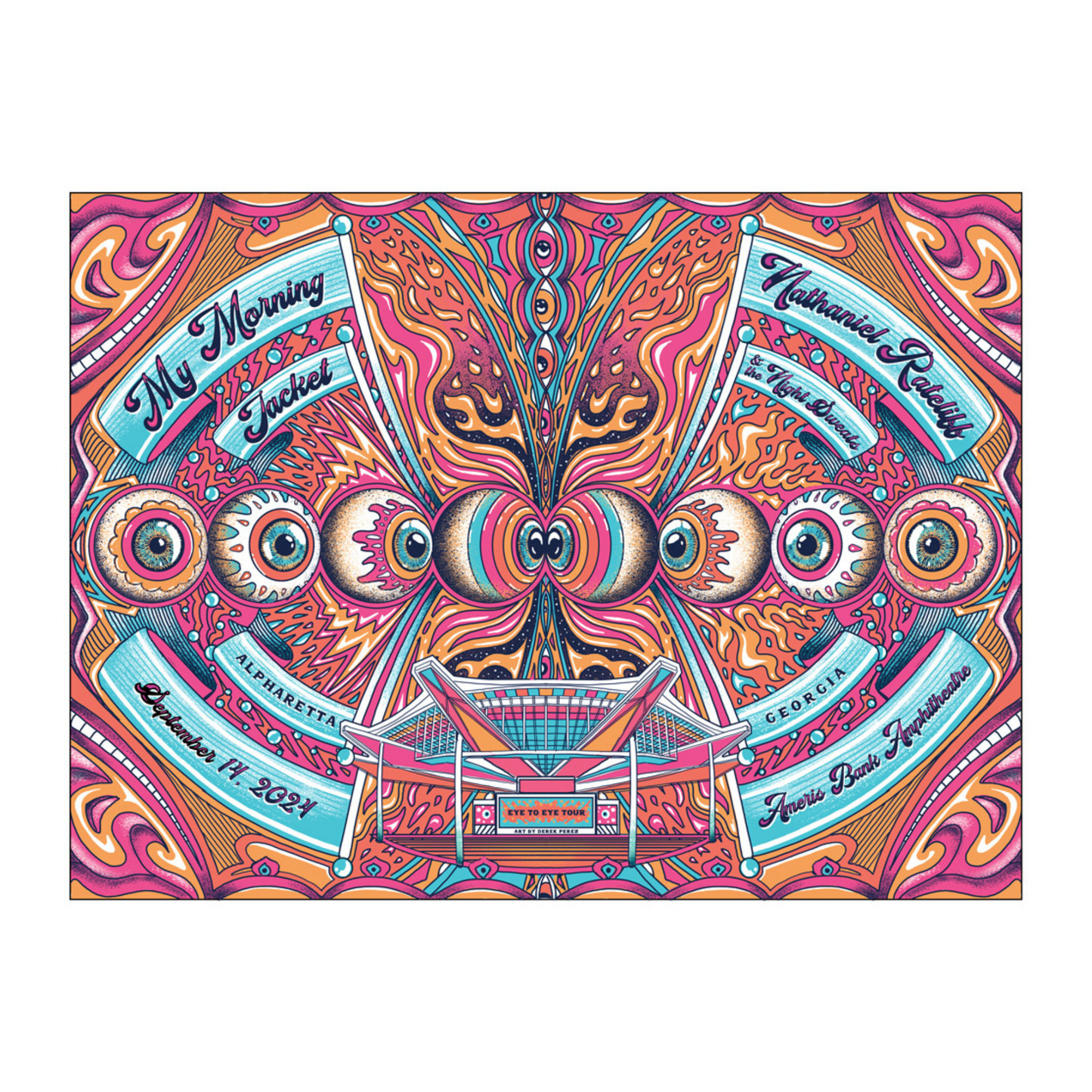 9/14/24 Alpharetta, GA Show Poster - Regular