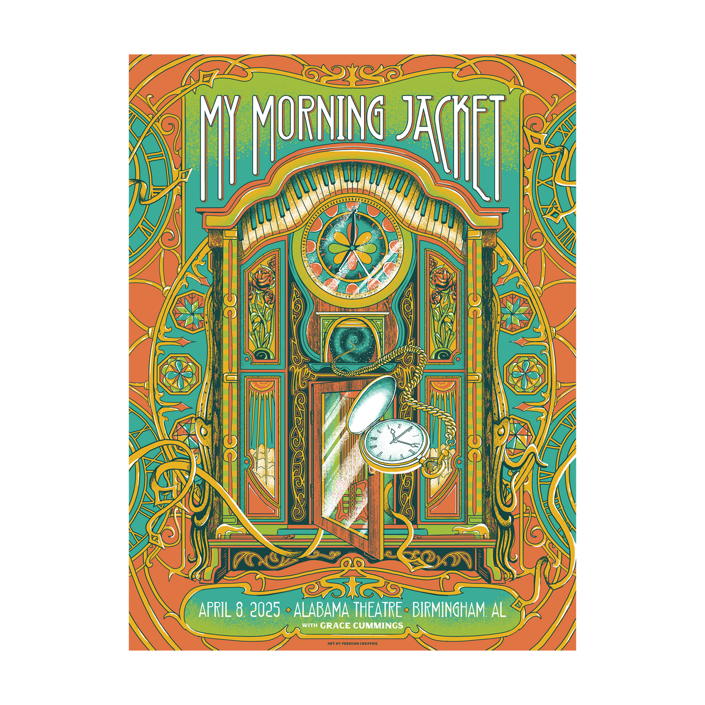 4/8/25 Birmingham AL Show Poster