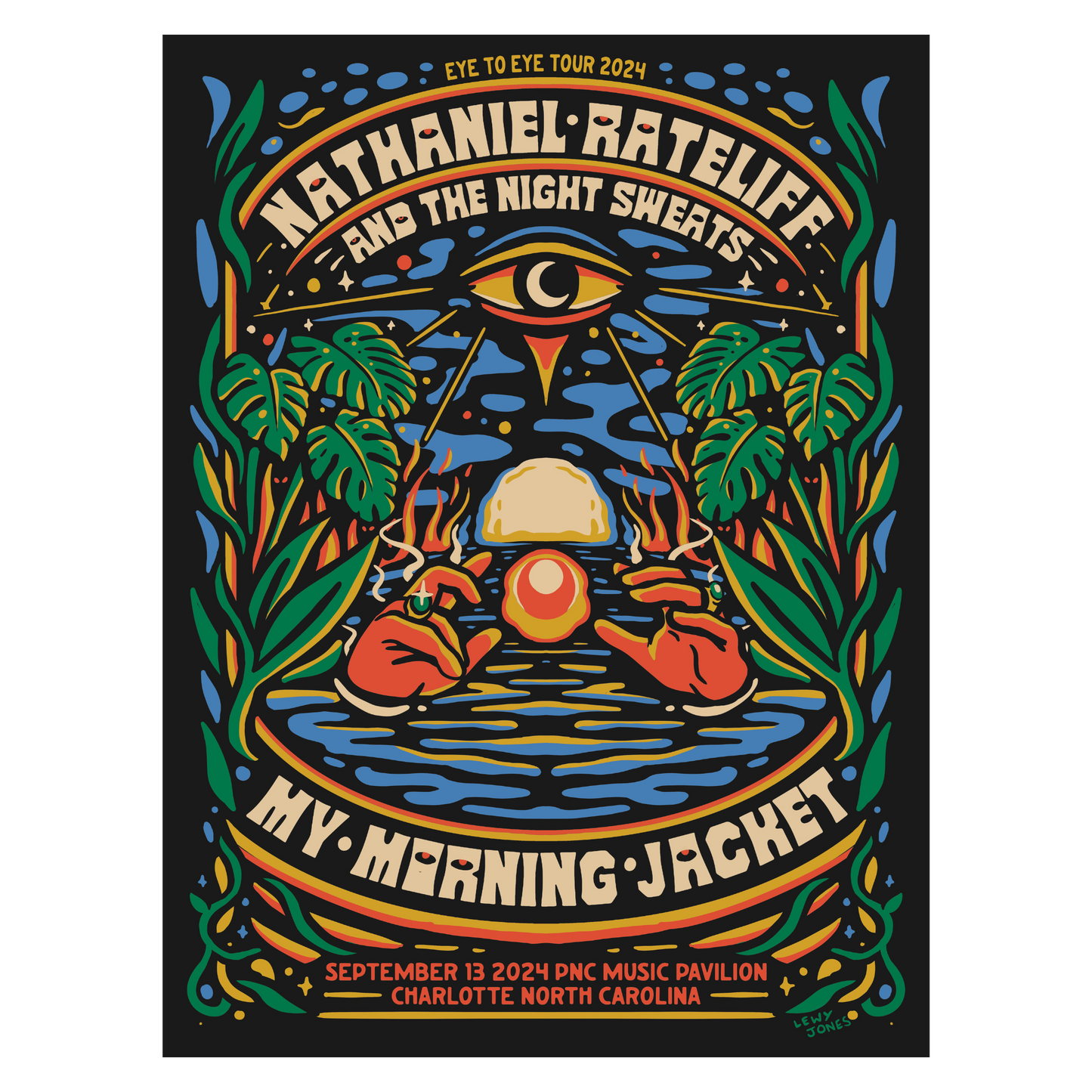 9/13/24 Charlotte, NC Show Poster - Regular