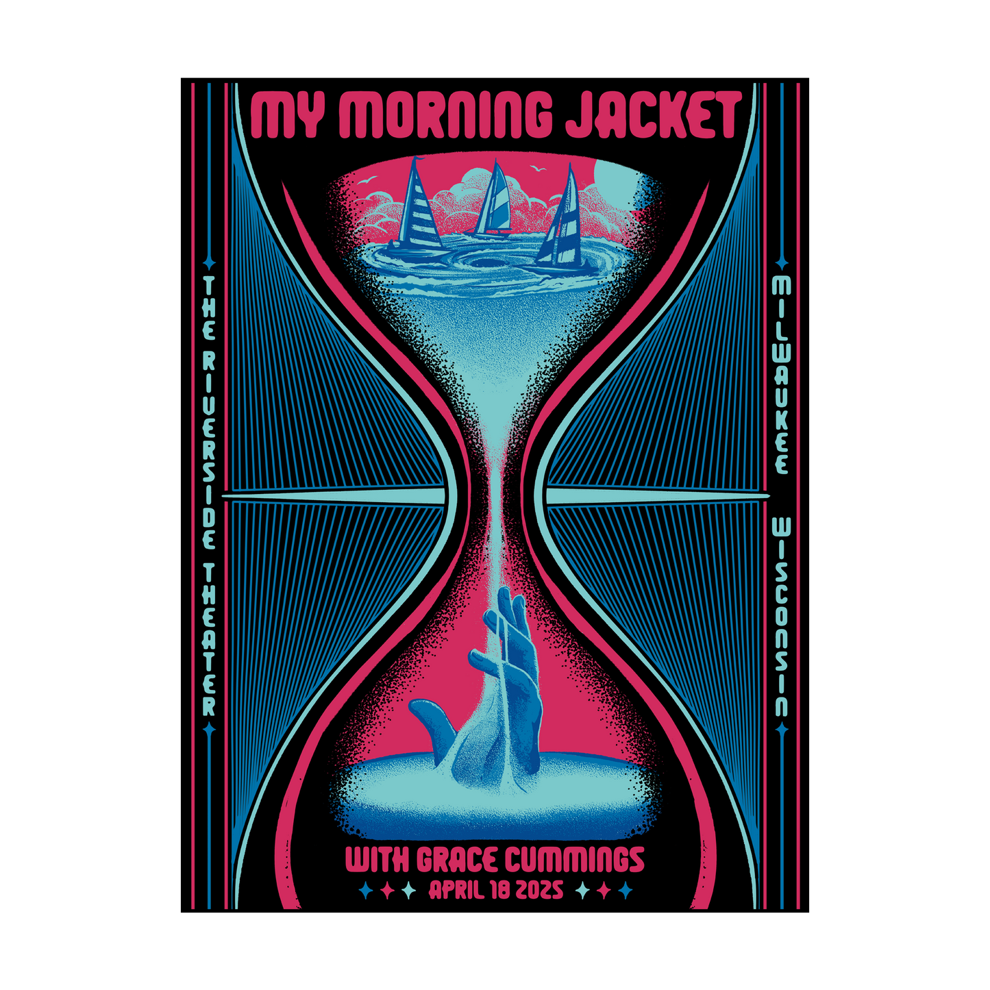 4/18/25 Milwaukee WI Show Poster