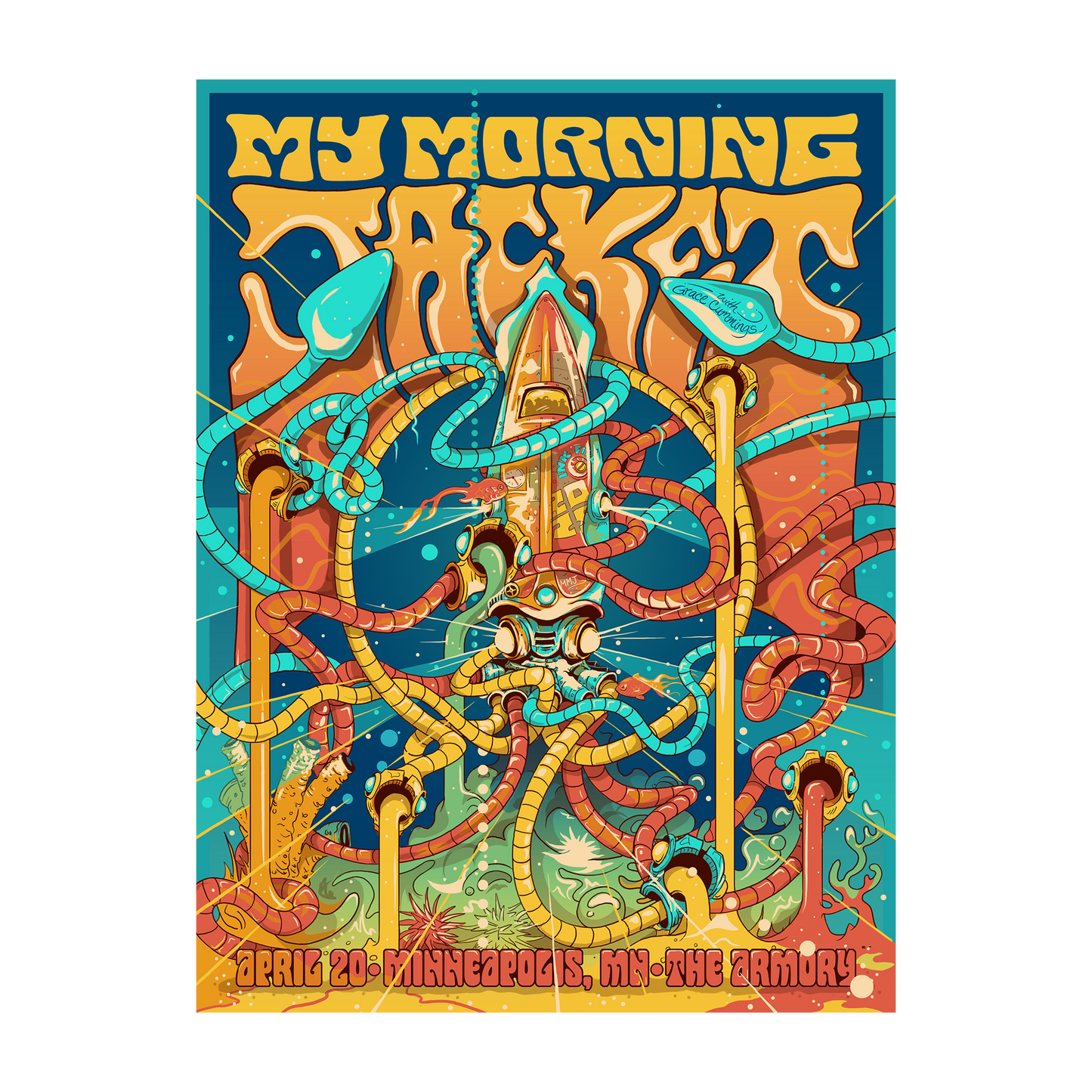 4/20/25 Minneapolis, MN Show Poster