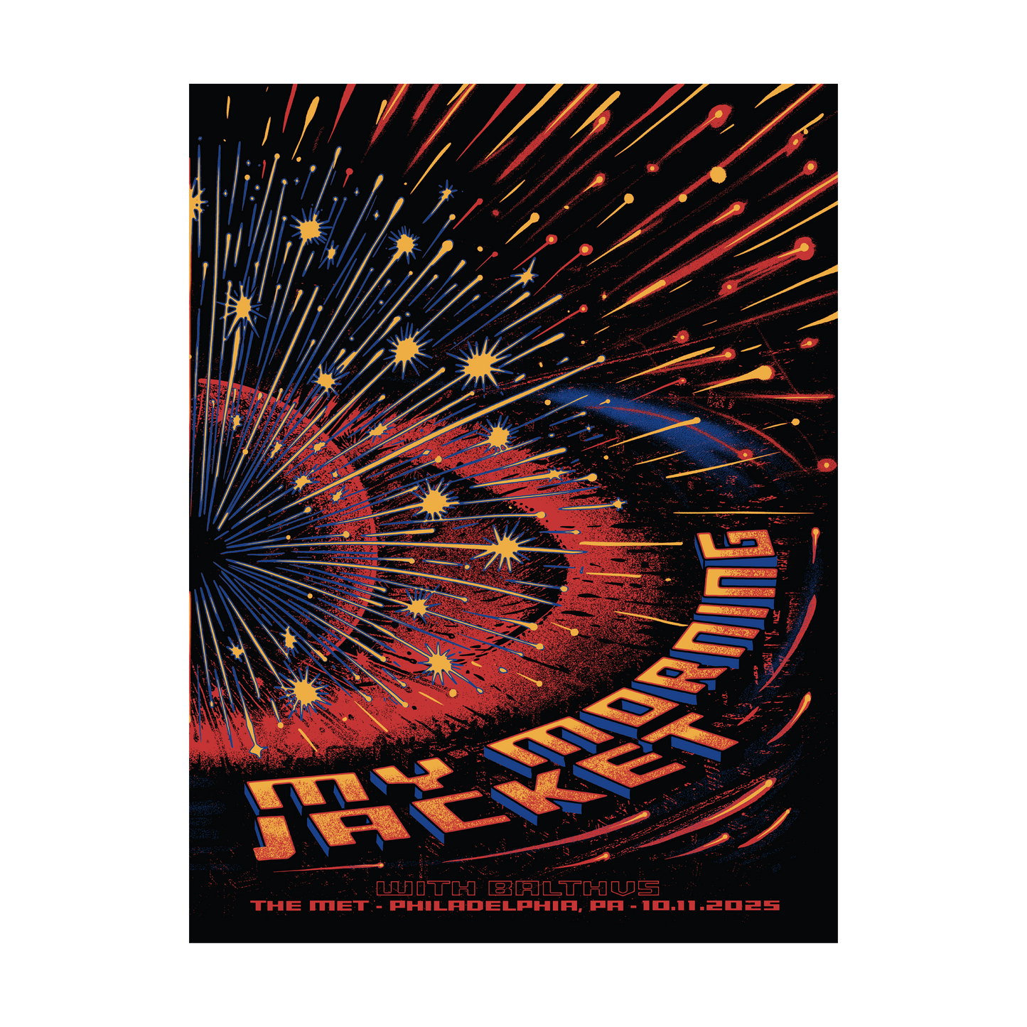 10/11/25 Philadelphia PA Show Poster