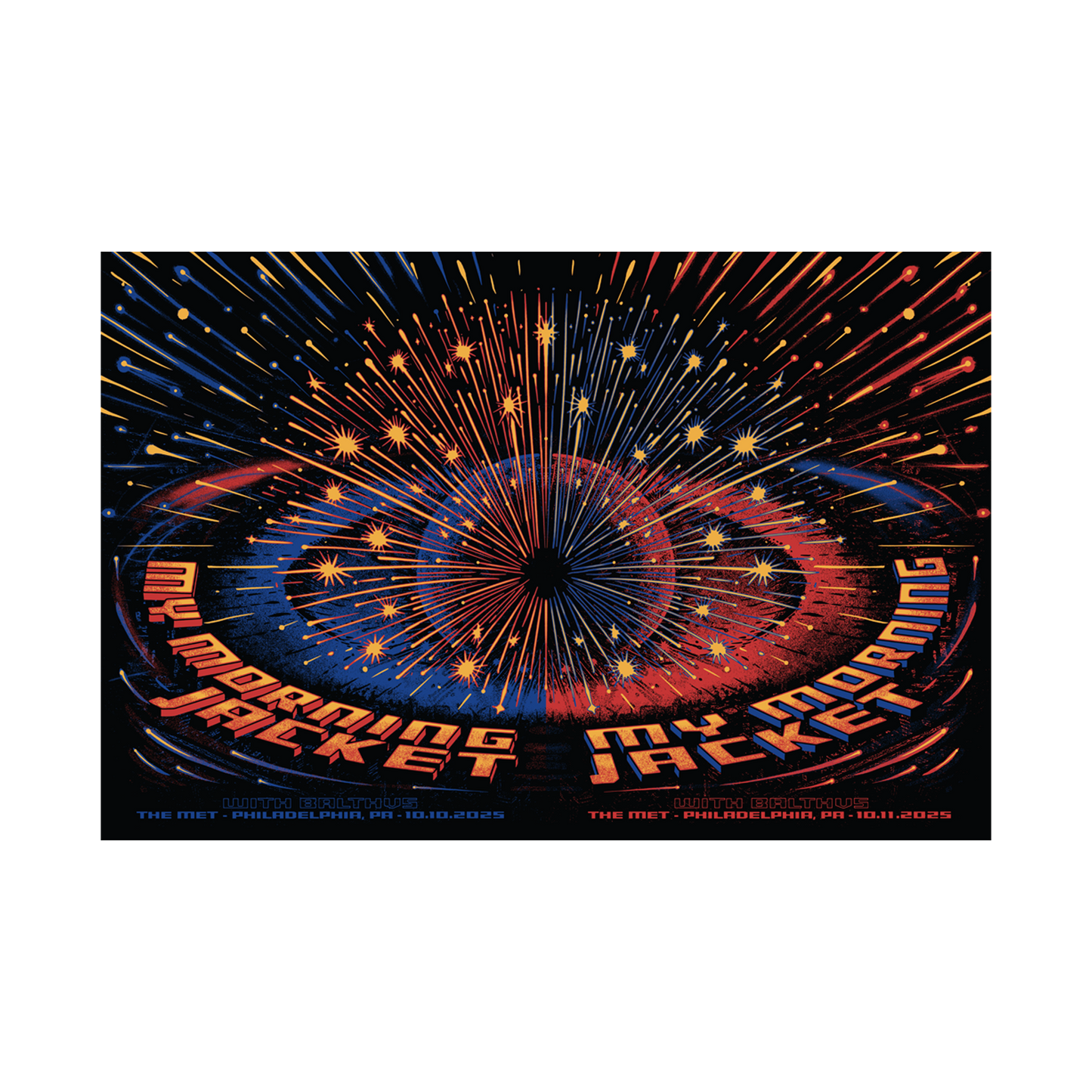 10/10-10/11/25 Philadelphia PA UNCUT Show Poster