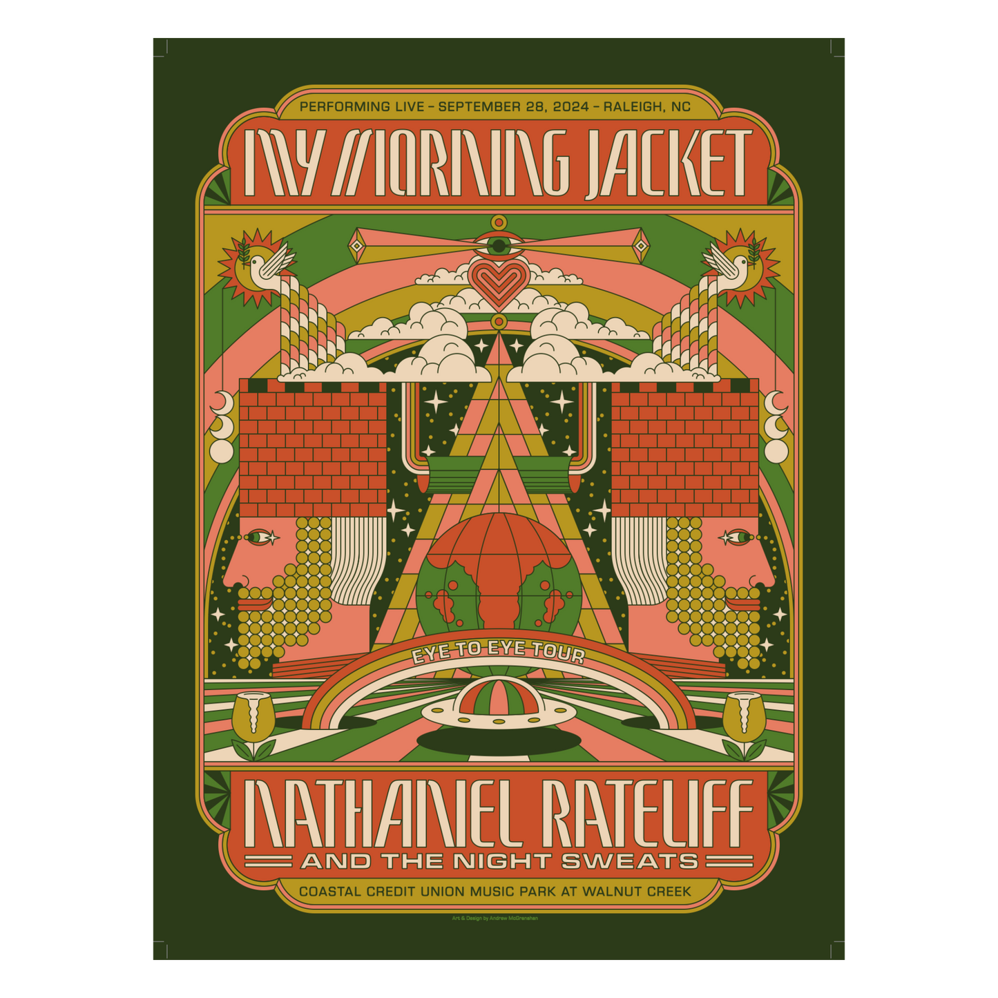 9/28/24 Raleigh, NC Show Poster - Regular