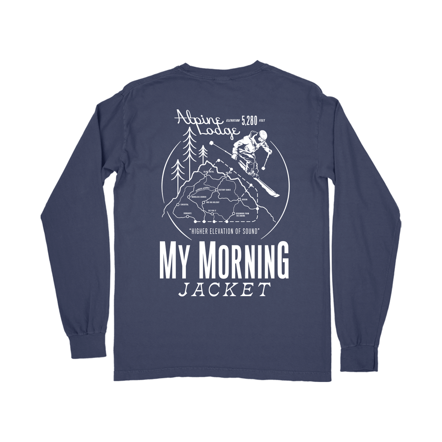 Trail Map Longsleeve Tee