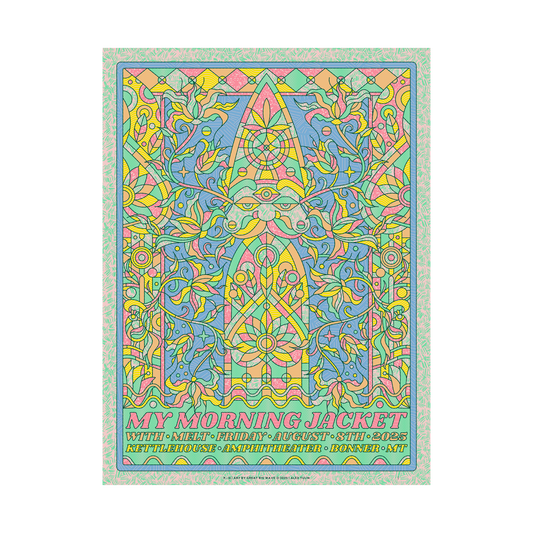 8/8/25 Bonner MT Show Poster by Alex Tulin