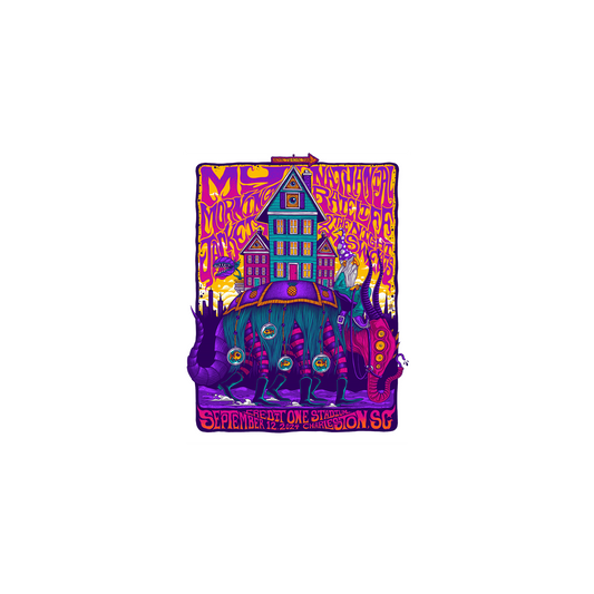 9/12/24 Charleston, SC Poster Magnet