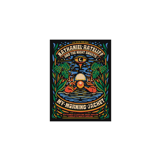 9/13/24 Charlotte, NC Poster Magnet