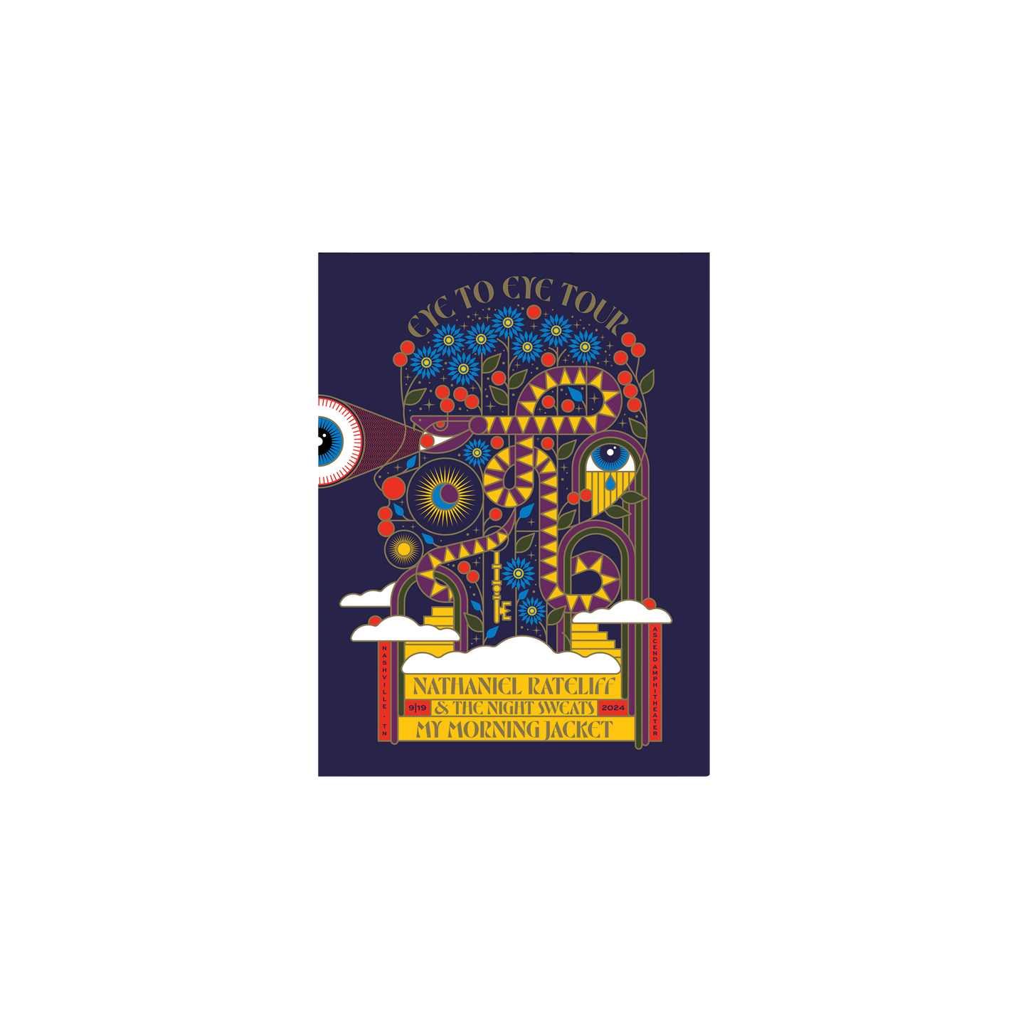 9/19/24 Nashville, TN Poster Magnet (Night 2)