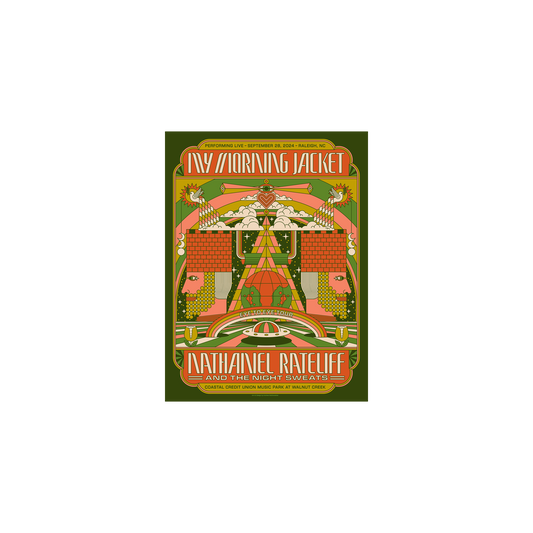 9/28/24 Raleigh, NC Poster Magnet