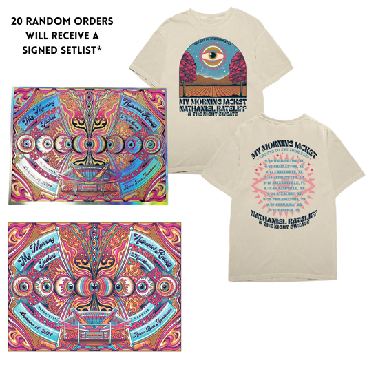 9/14/24 Alpharetta, GA Show Poster + Tour Tee Bundle