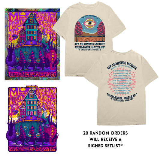 9/12/24 Charleston, SC Show Poster + Tour Tee Bundle