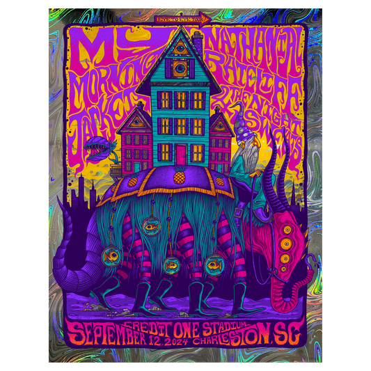 9/12/24 Charleston, SC Show Poster - FOIL