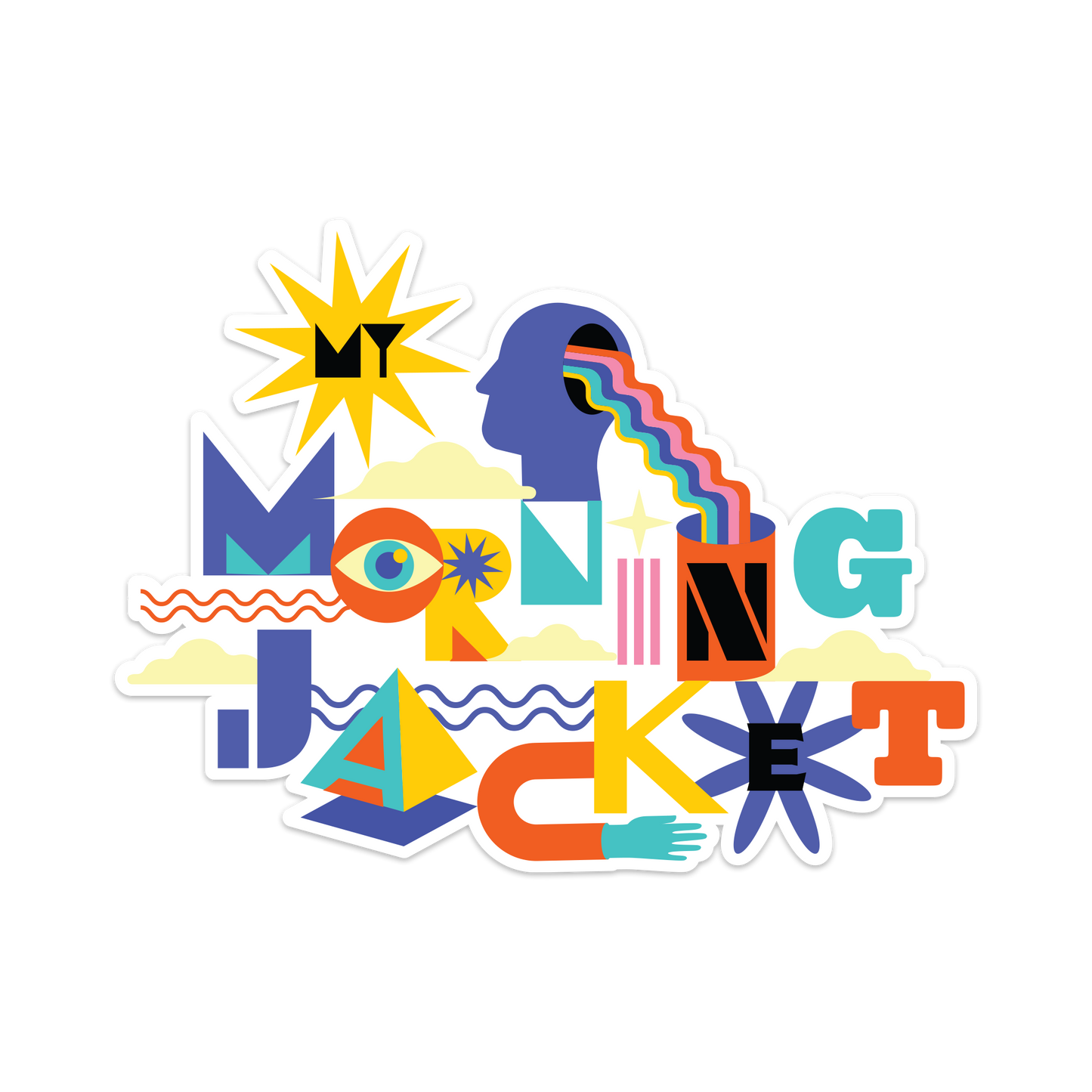 Color Your Mind Sticker