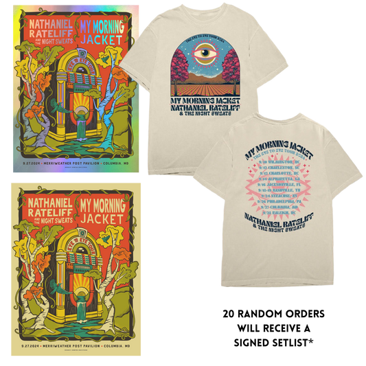 9/27/24 Columbia, MD Show Poster + Tour Tee Bundle