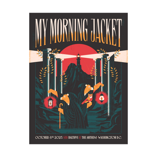 10/8/25 Washington DC Show Poster