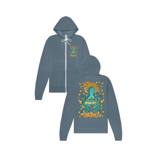 Tentacles Zip Up Hoodie