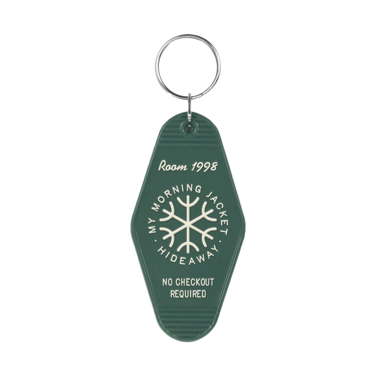 MMJ Hideaway Motel Keychain