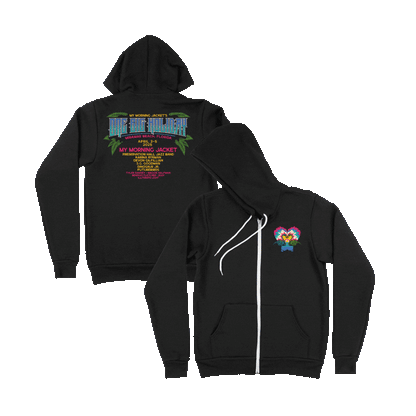 One Big Holiday 2025 Lineup Zip Up Hoodie