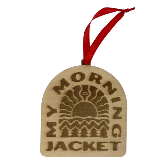 Solar Flare Wood Ornament