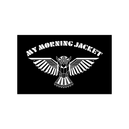 Geometric Owl Sticker