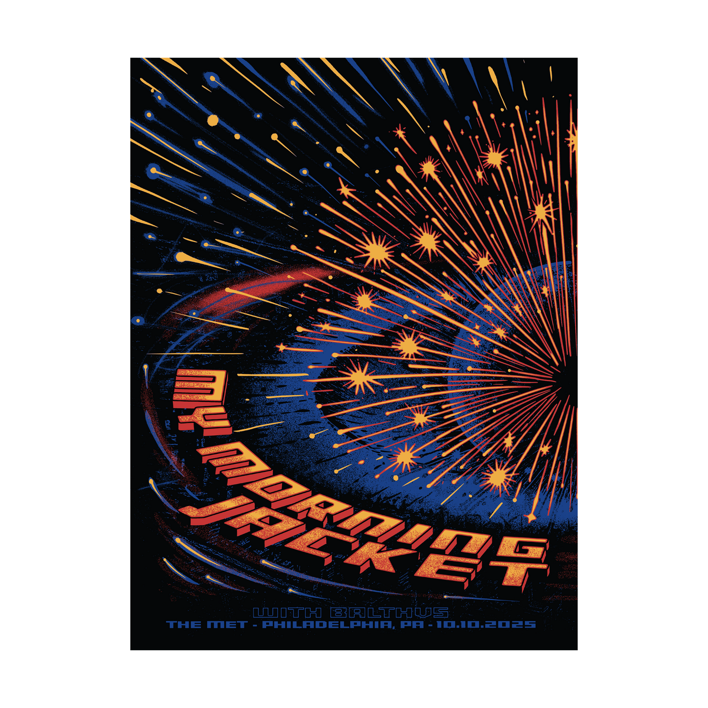 10/10/25 Philadelphia PA Show Poster