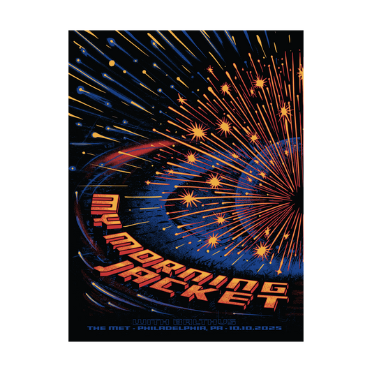 10/10/25 Philadelphia PA Show Poster