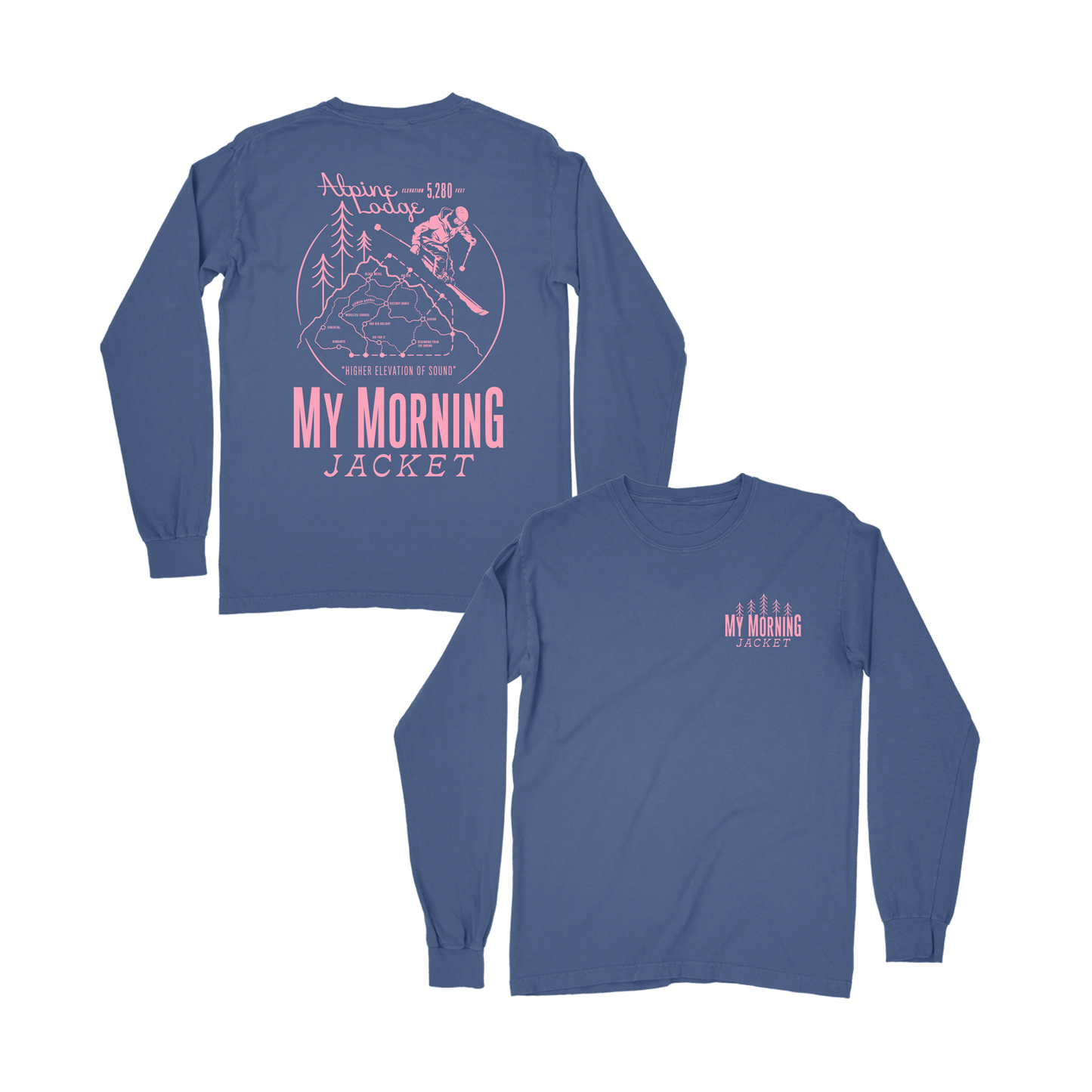 Trail Map Longsleeve Tee