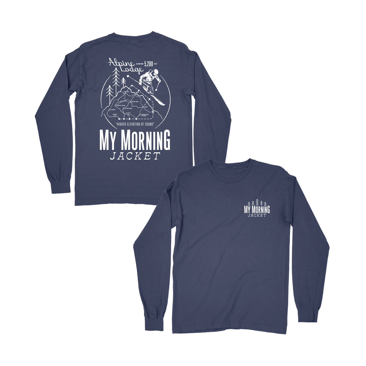 Trail Map Longsleeve Tee