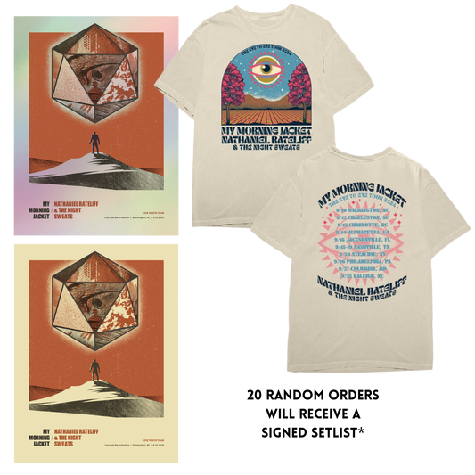 9/10/24 Wilmingon, NC Show Poster + Tour T-Shirt Bundle