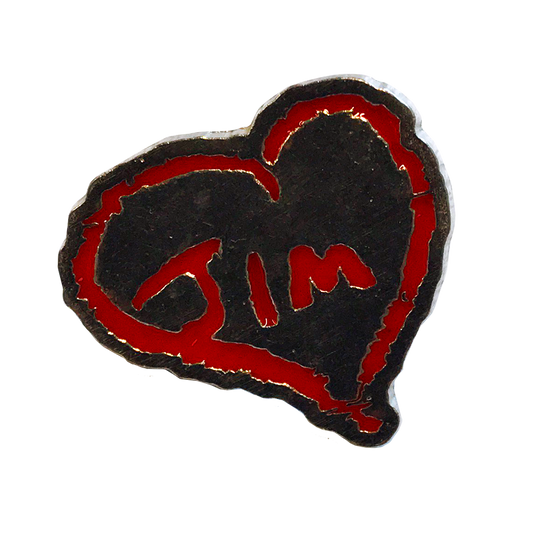 Jim James: Heart Enamel Pin