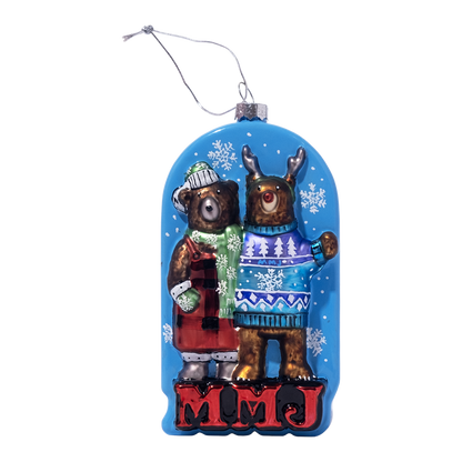 Pooch & Denise Holiday Ornament