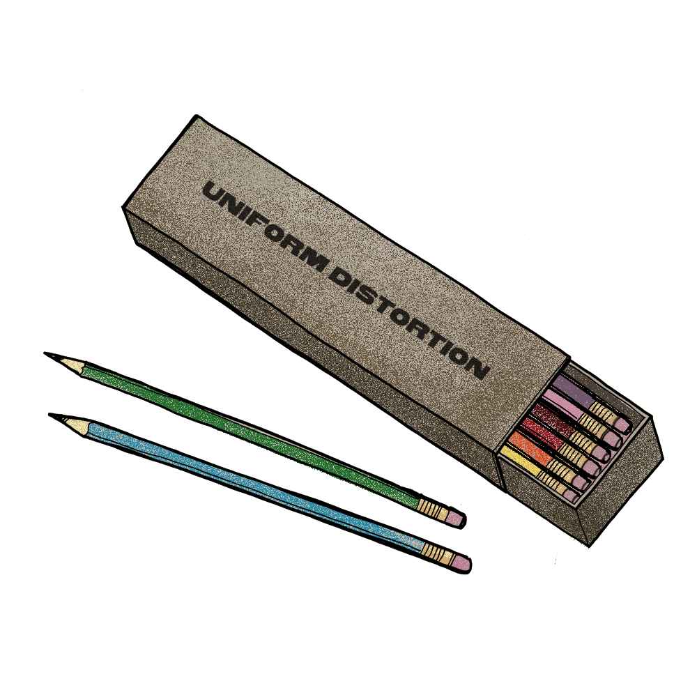 Jim James: Uniform Distortion Pencil Set